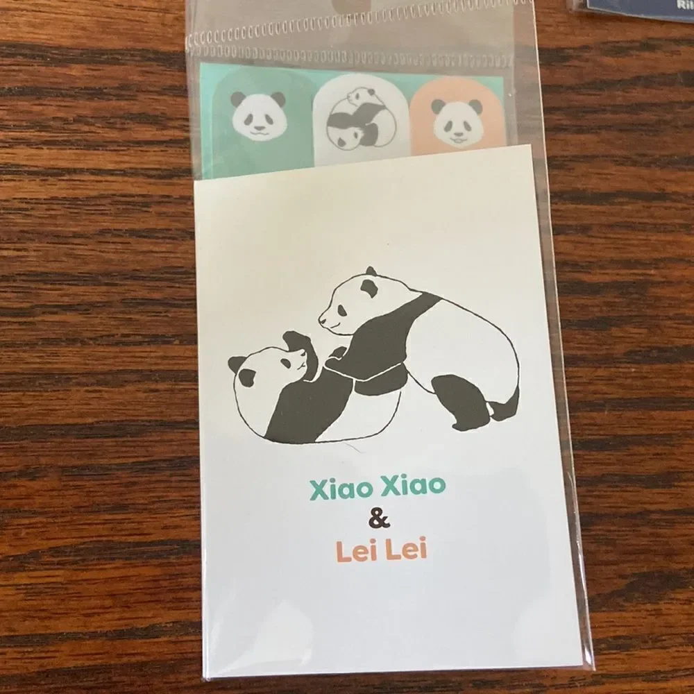 Sticky notes 2 pens 2 pins 1 small pouch